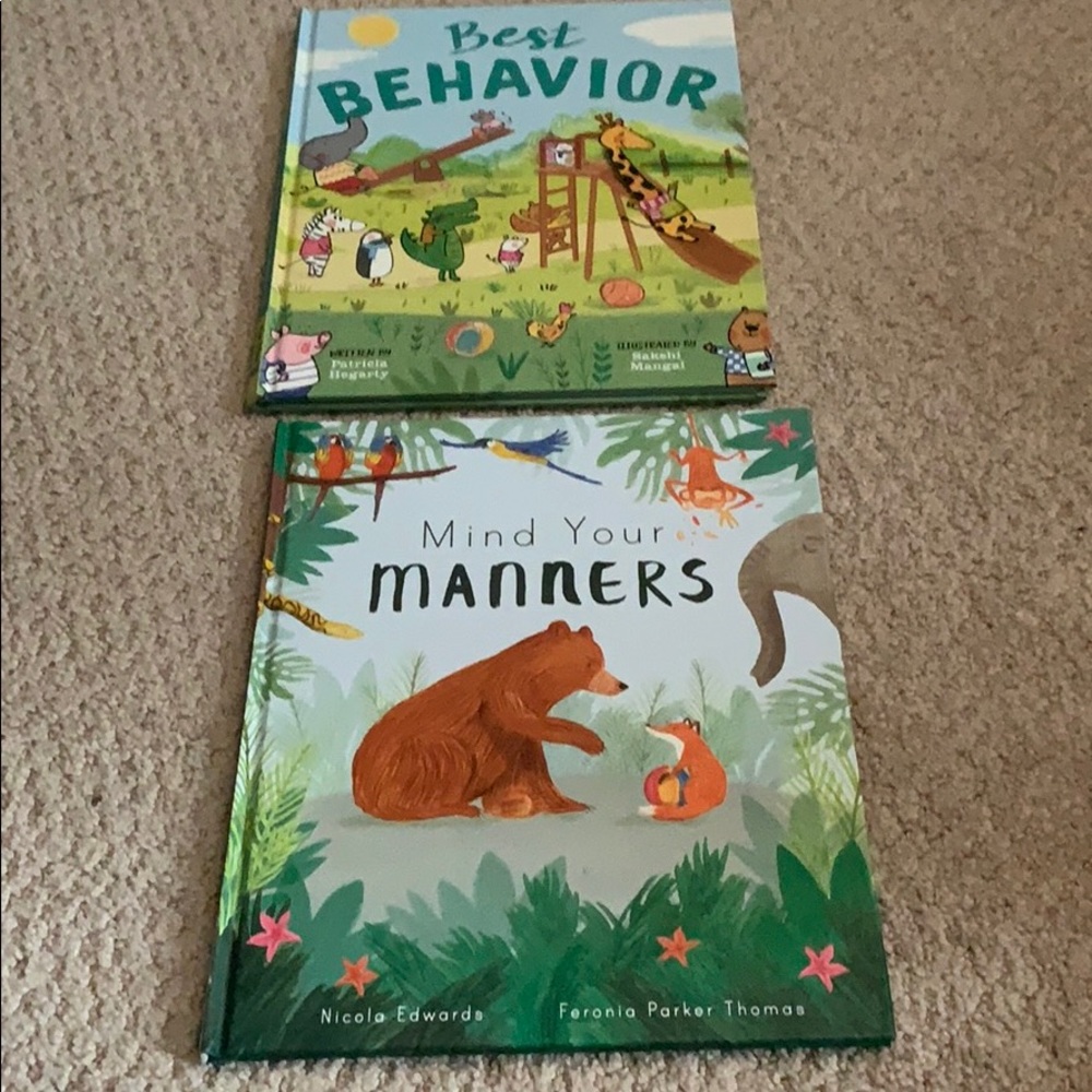 Best Behavior & Mind Your Manners books 📚